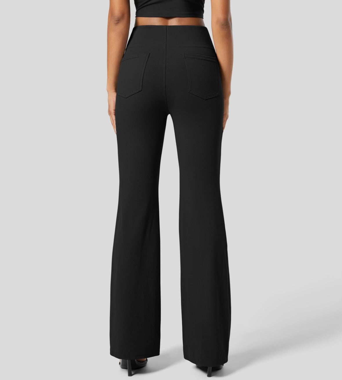 Halara High Waisted Slight Flare Work Pants