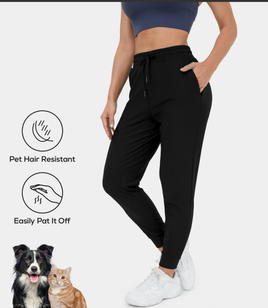 Halara Pet Hair Resistant High Waisted Joggers (7/8 Length)