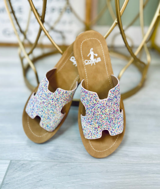 Kinley Glitter Sandal