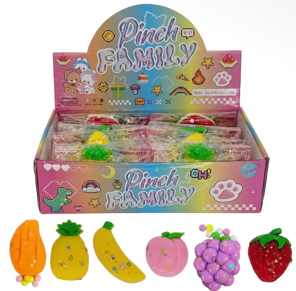 Fruit Squishy Squeeze Toy