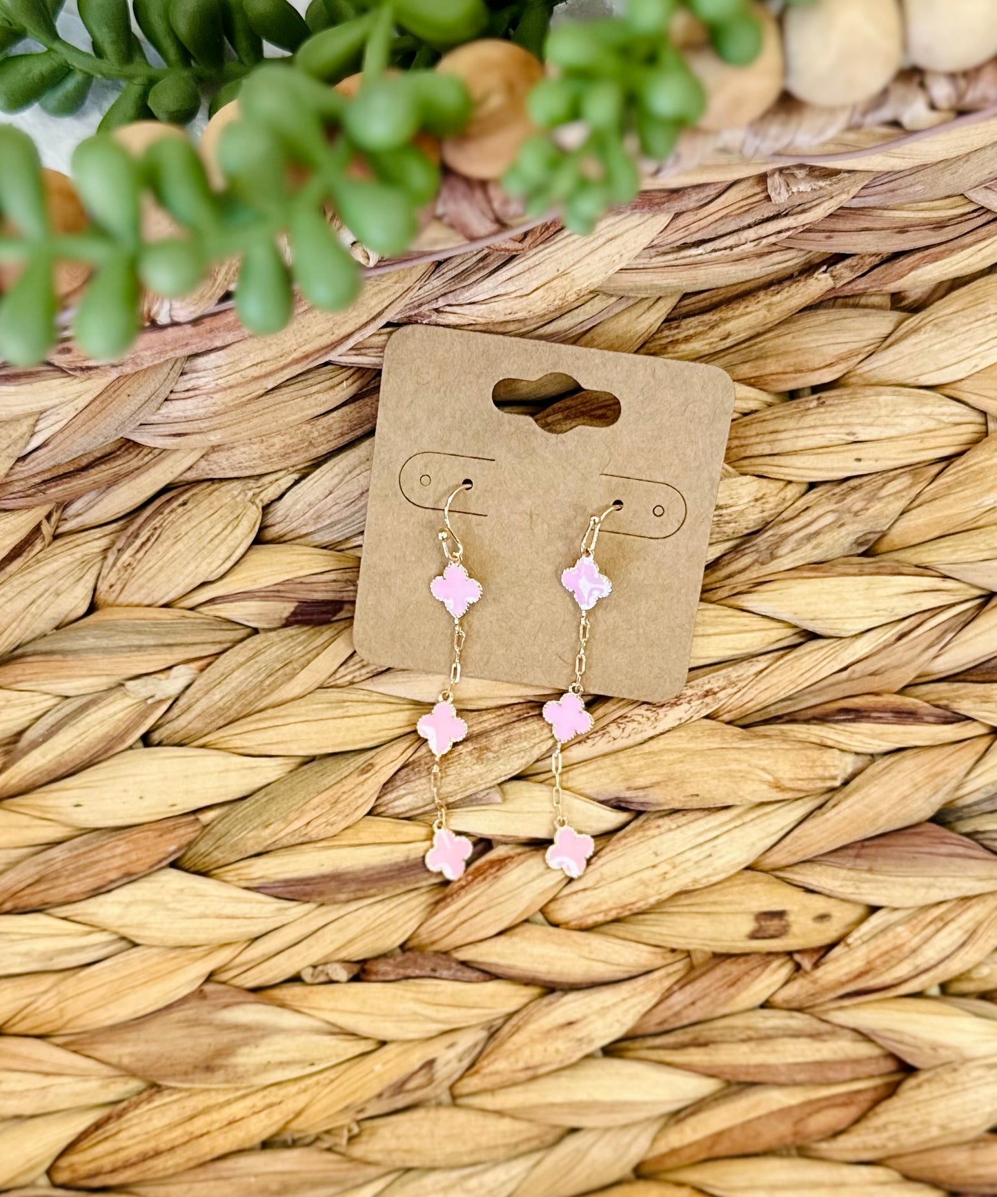 Clover Dangle Earrings