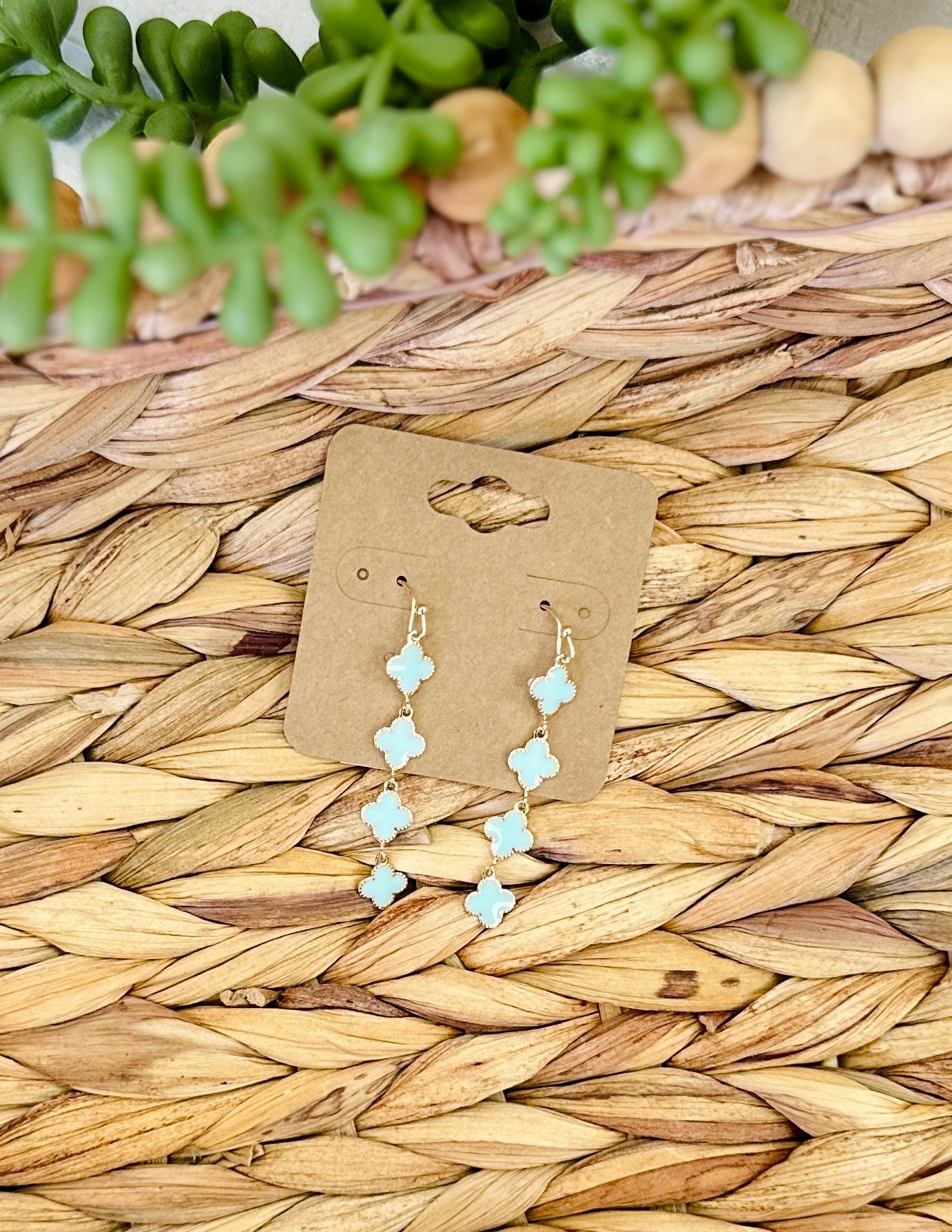 Clover Dangle Earrings