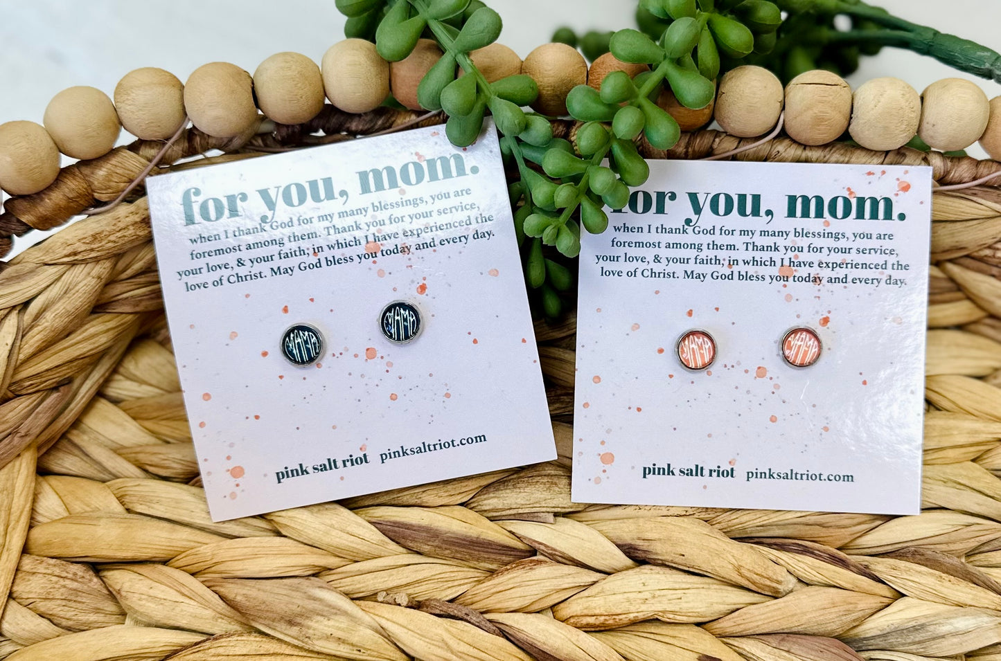 Mama Stud Earrings