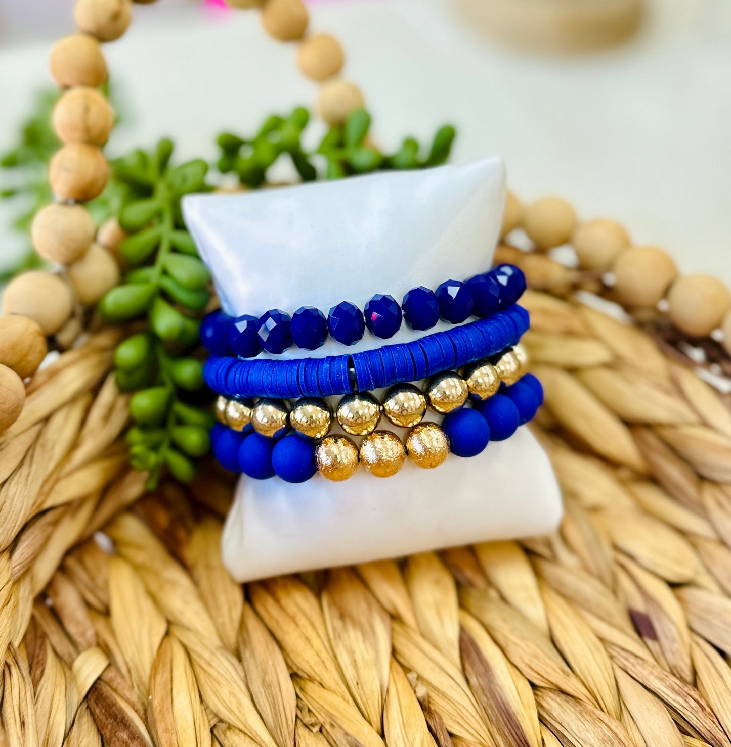 Medium Bead Bracelet Set of 4