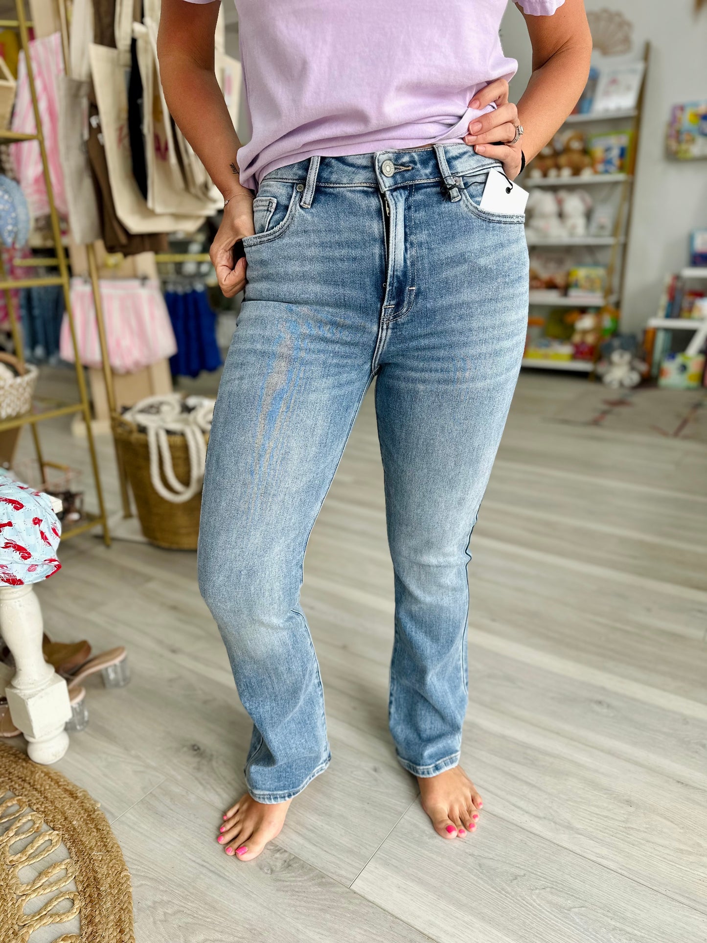 Hidden Medium Light Bootcut Jeans