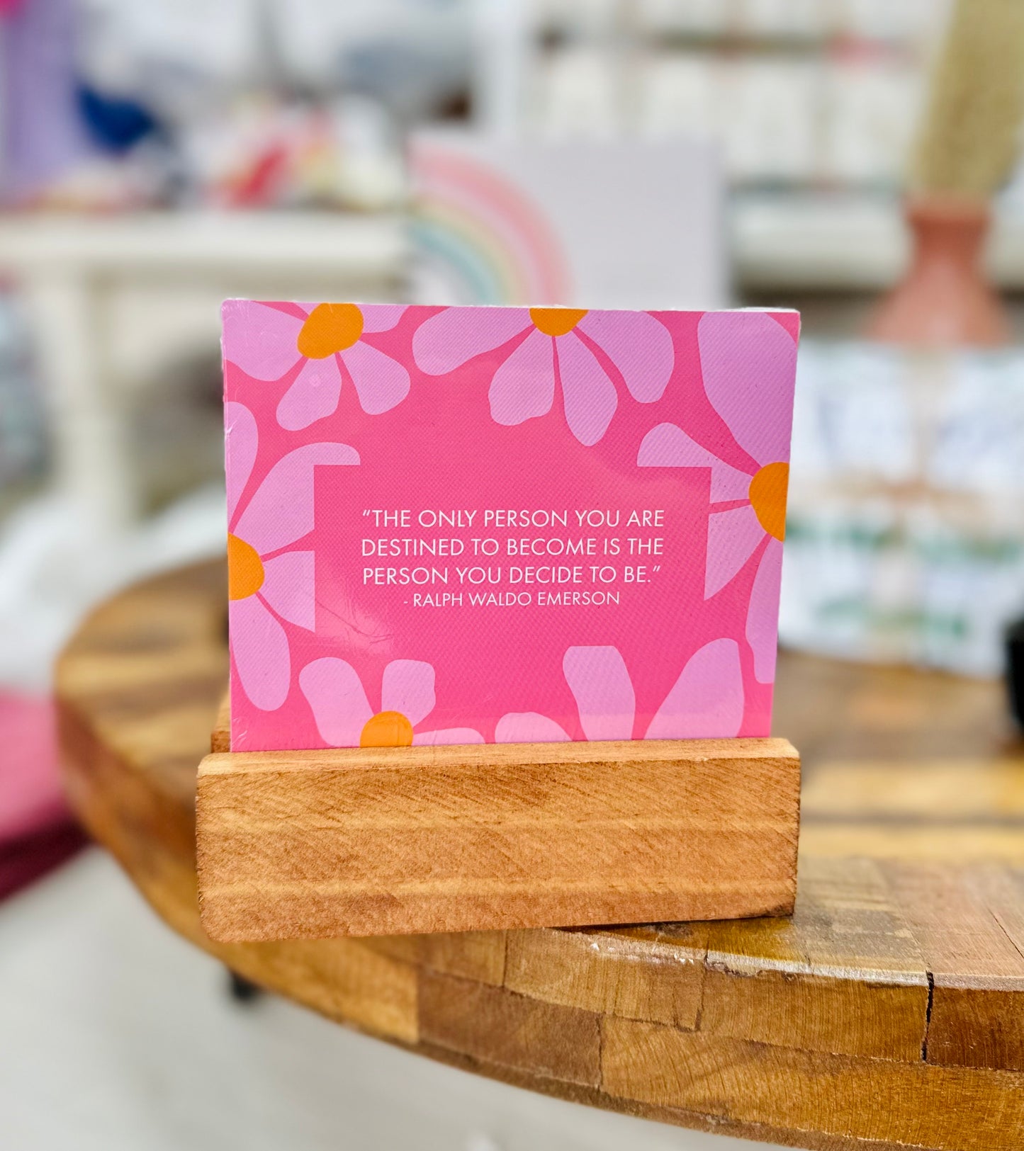 Teacher - Inspirational Cards With Block