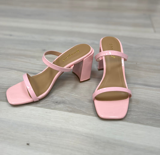 CoCo Pink Patent Heels