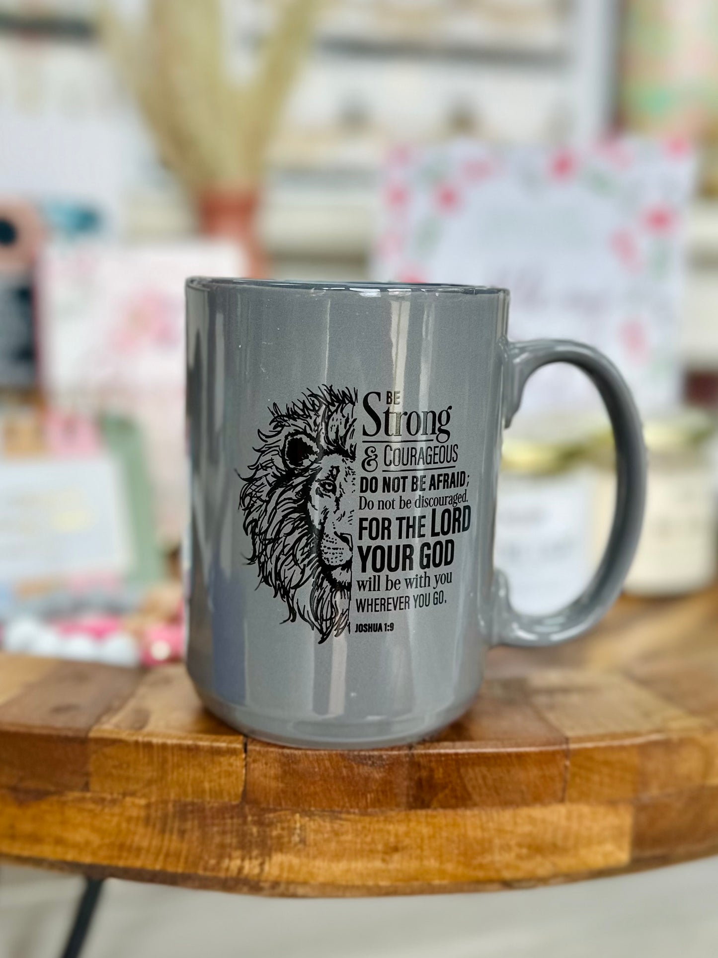 Lion Be Strong Mug