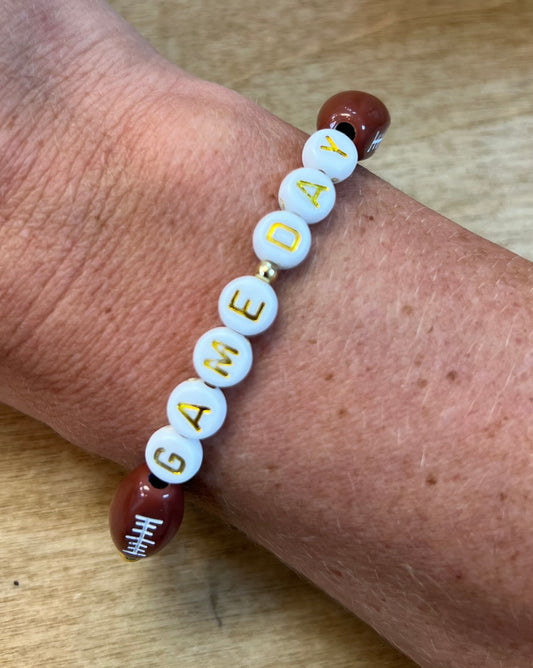 Football Game Day Bracelet