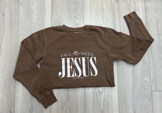 Fall-O-Ween Jesus Sweatshirt