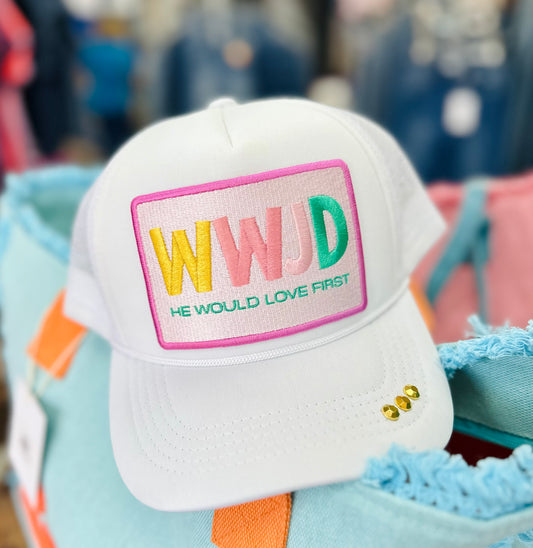 WWJD Trucker Hat