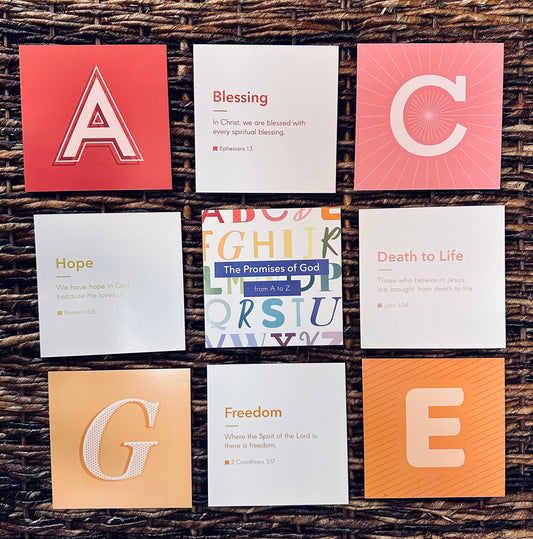 A to Z Promises of God Kids Cards