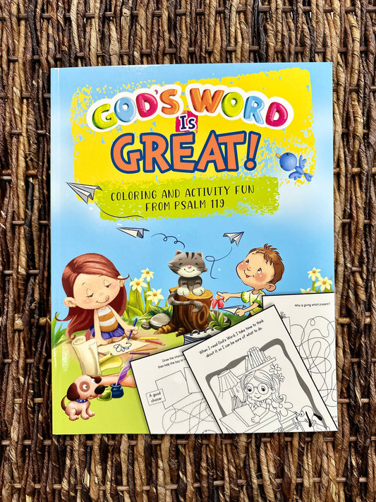 God's Word is Great Activity Book