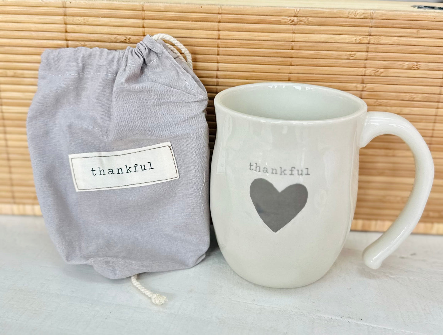 Warm Heart Mugs in a Gift Bag