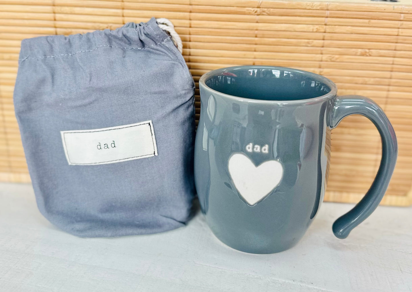 Warm Heart Mugs in a Gift Bag