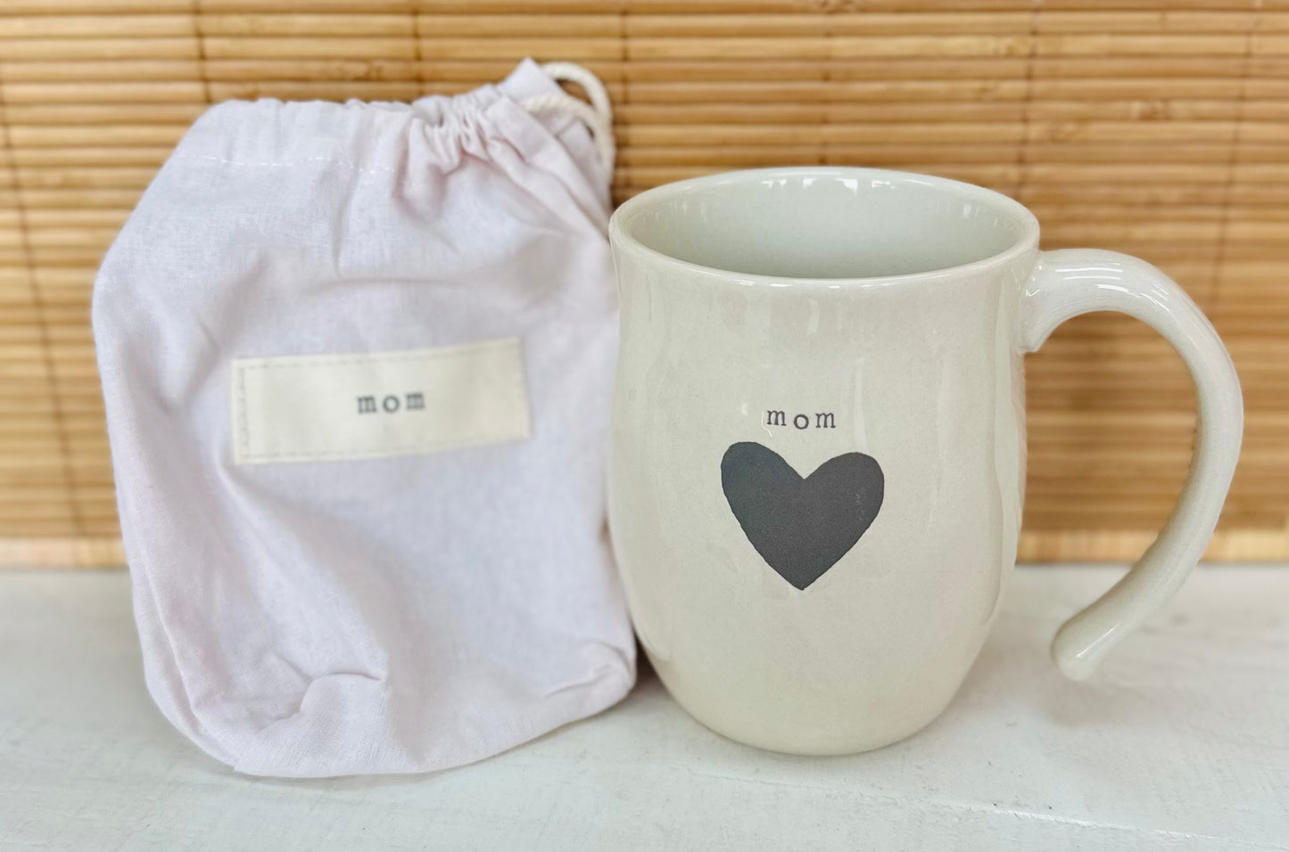 Warm Heart Mugs in a Gift Bag