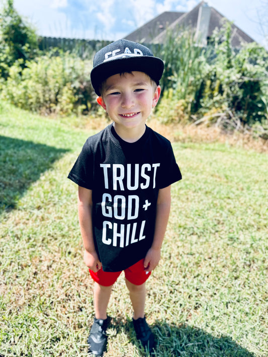 Trust God + Chill Kids Tee