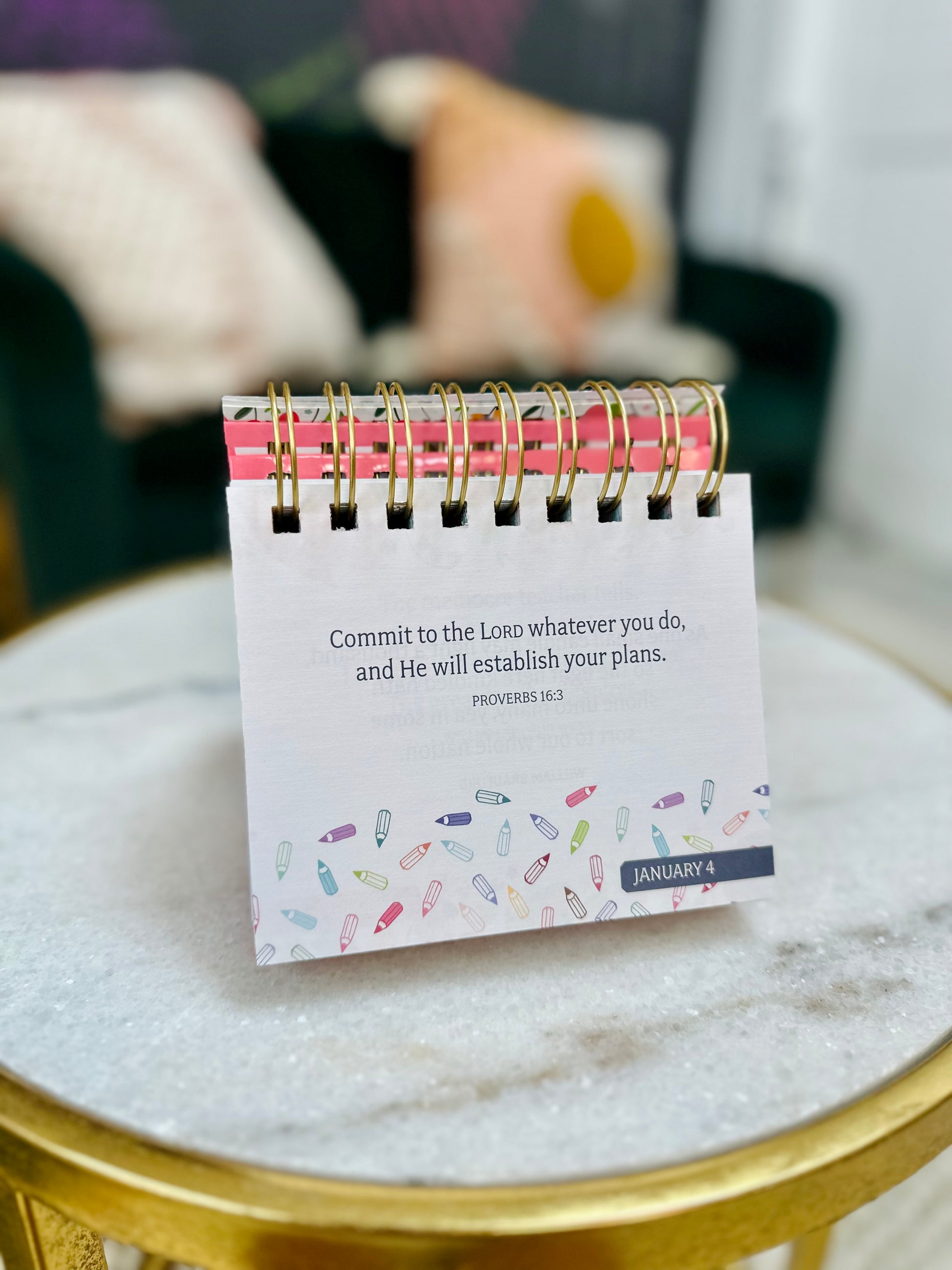 Blessings for a Great Teacher Desktop Calendar Saving Grace Christian