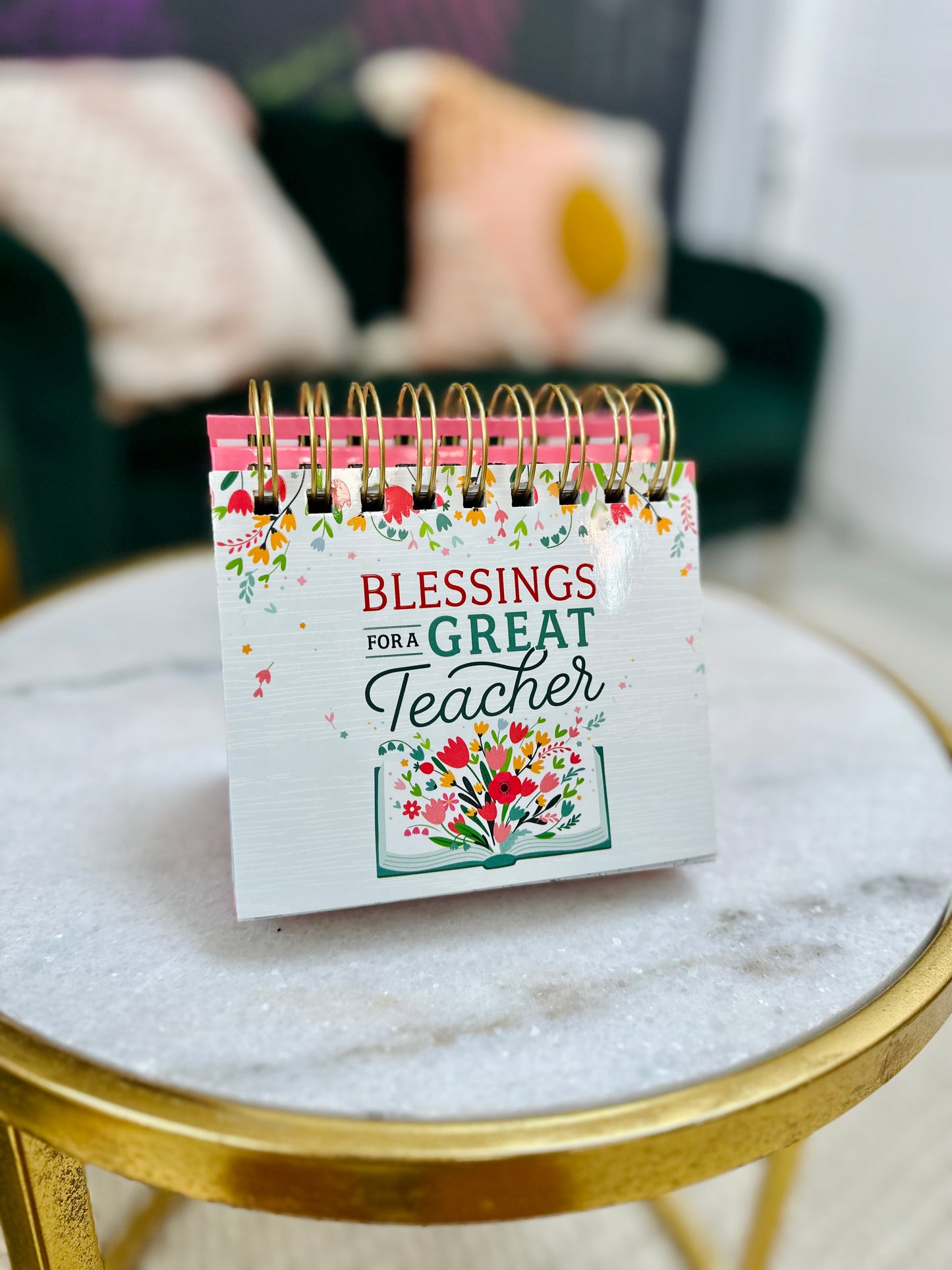 Blessings for a Great Teacher Desktop Calendar Saving Grace Christian