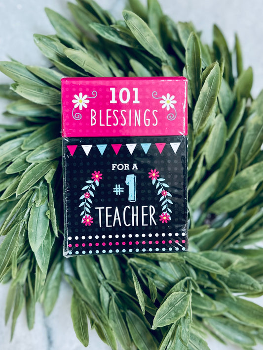 Box of Blessings for a #1 Teacher