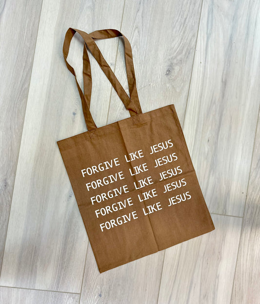 Forgive Like Jesus Tote