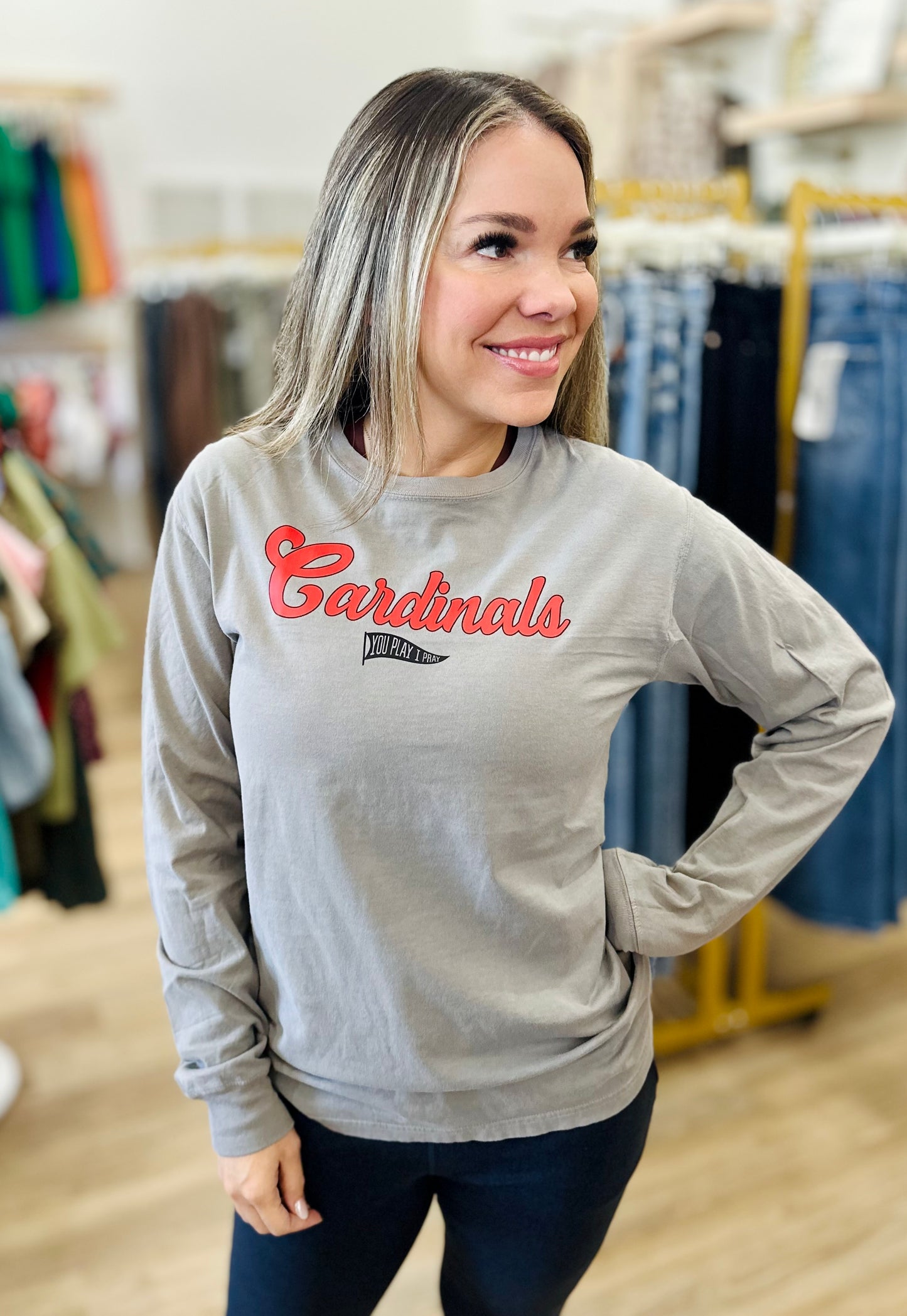 YPIP Cardinals Longsleeve Tee