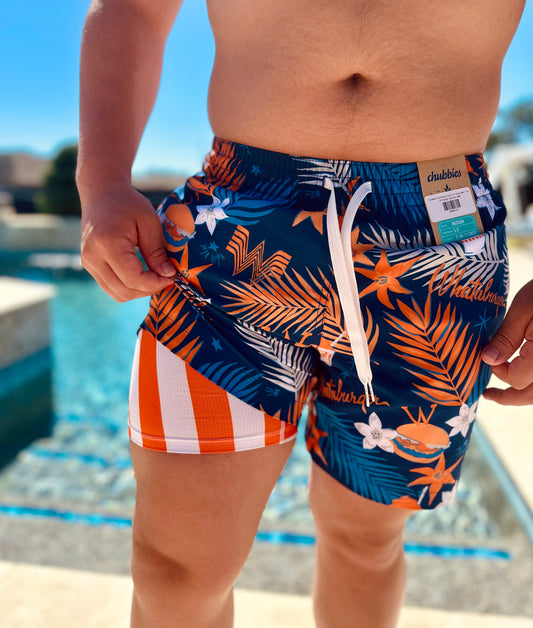 Chubbies The Whata Palms 5.5" Lined Swim Trunk