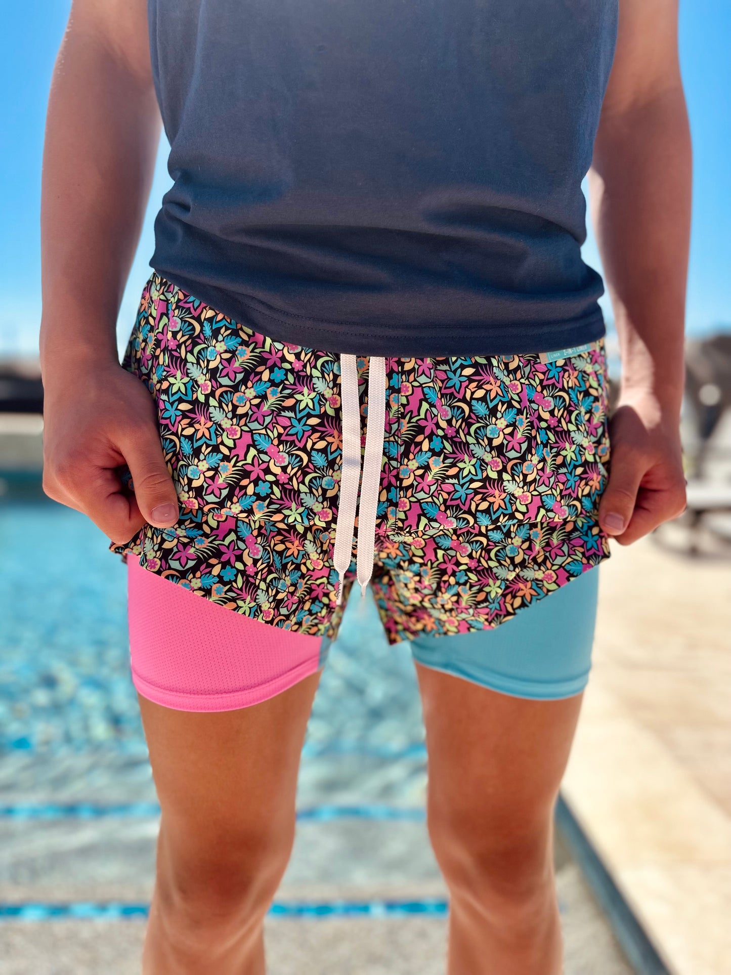 Chubbies The Dusky Spades Lined Swim Trunk