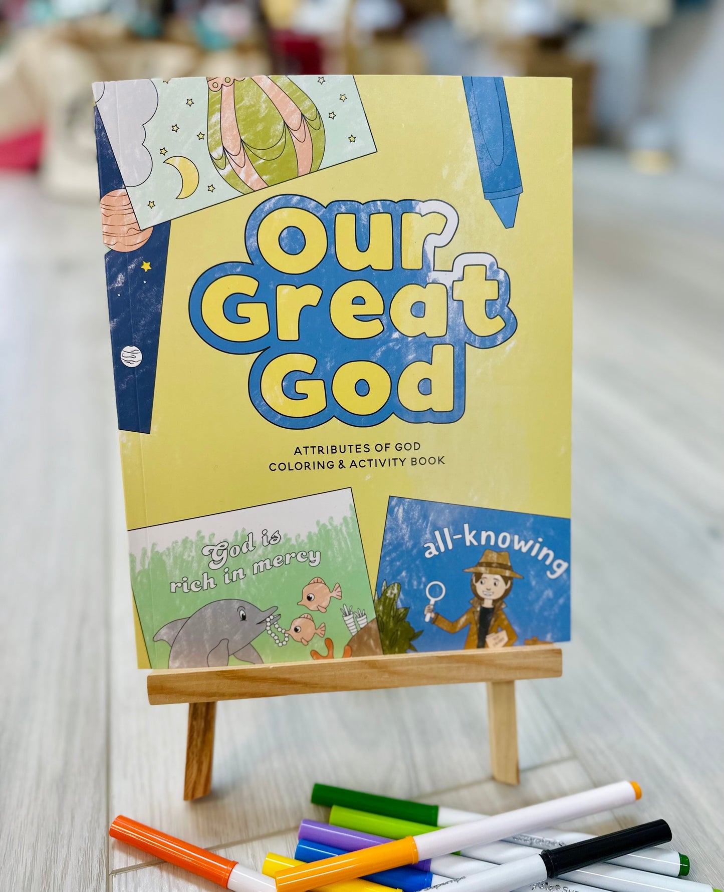 Our Great God-Kids Coloring Book