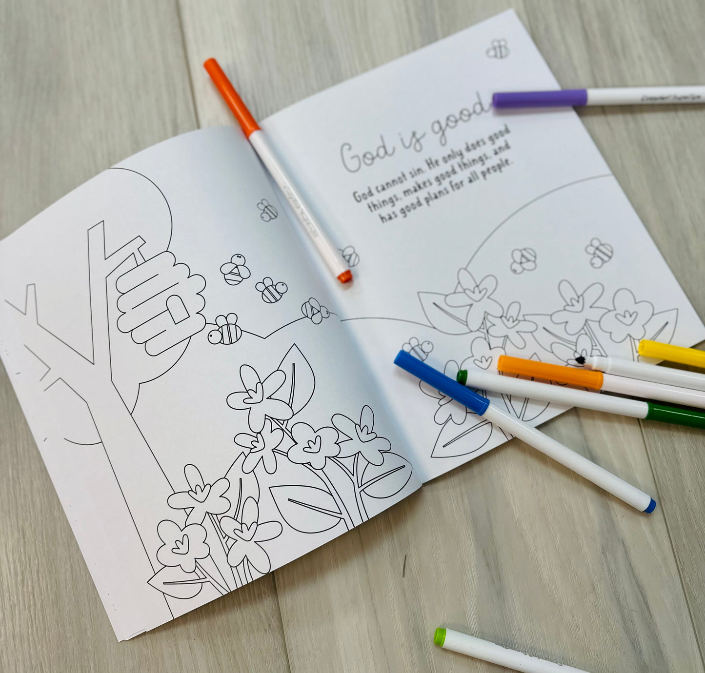 Our Great God-Kids Coloring Book