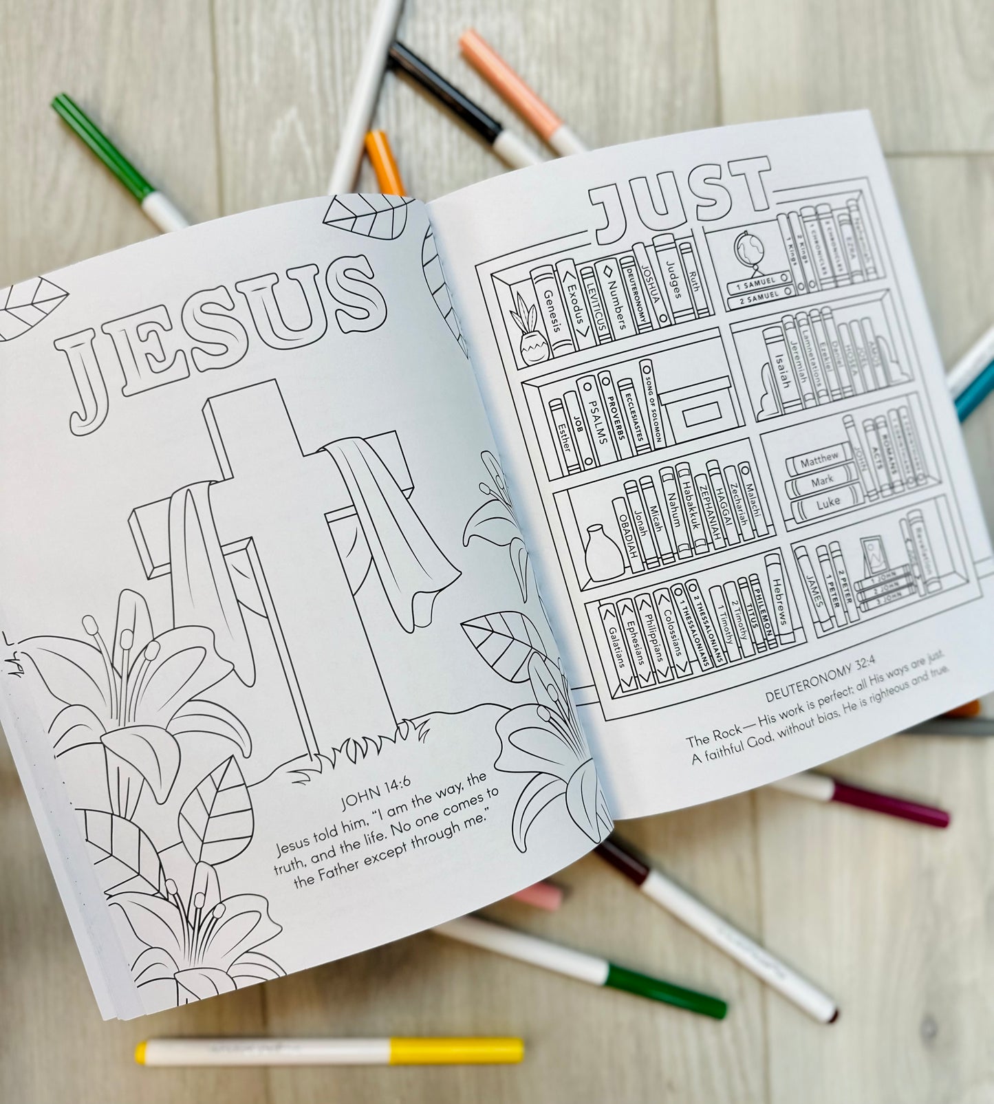 Colored with Grace-Kids Coloring Book