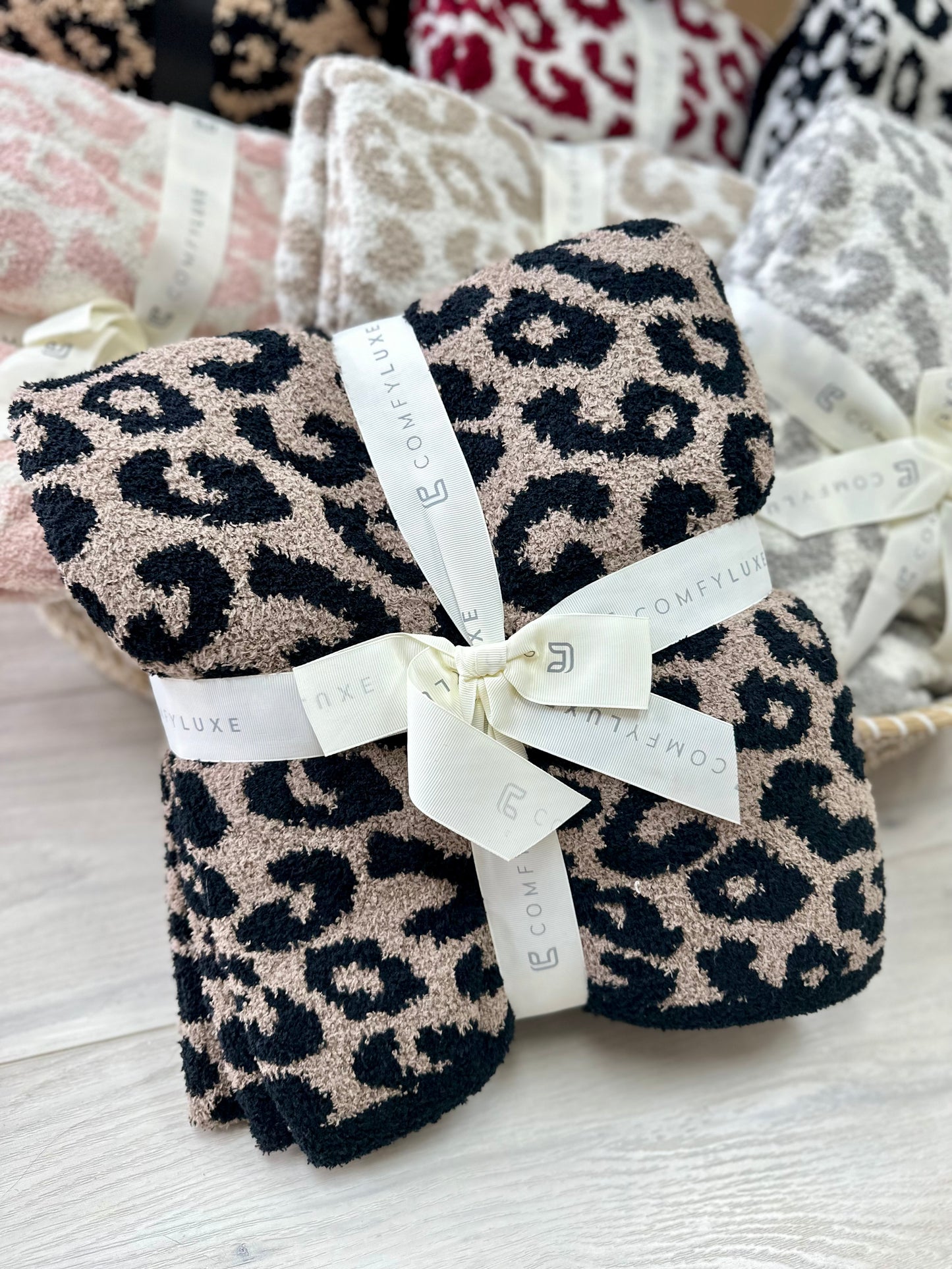 Leopard Print Luxury Soft Throw Blanket