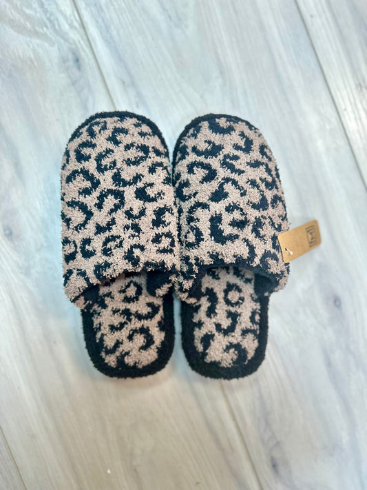 Leopard Luxury Soft Mule Slippers
