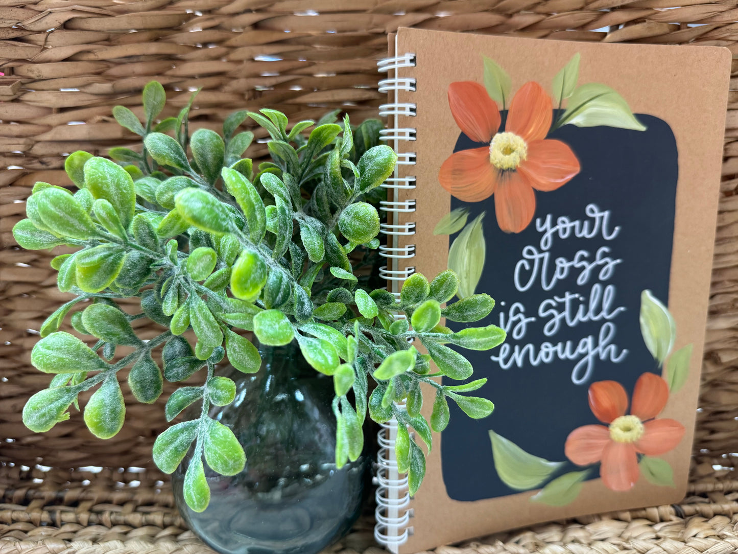 Hand Painted Spiral Bound Journal