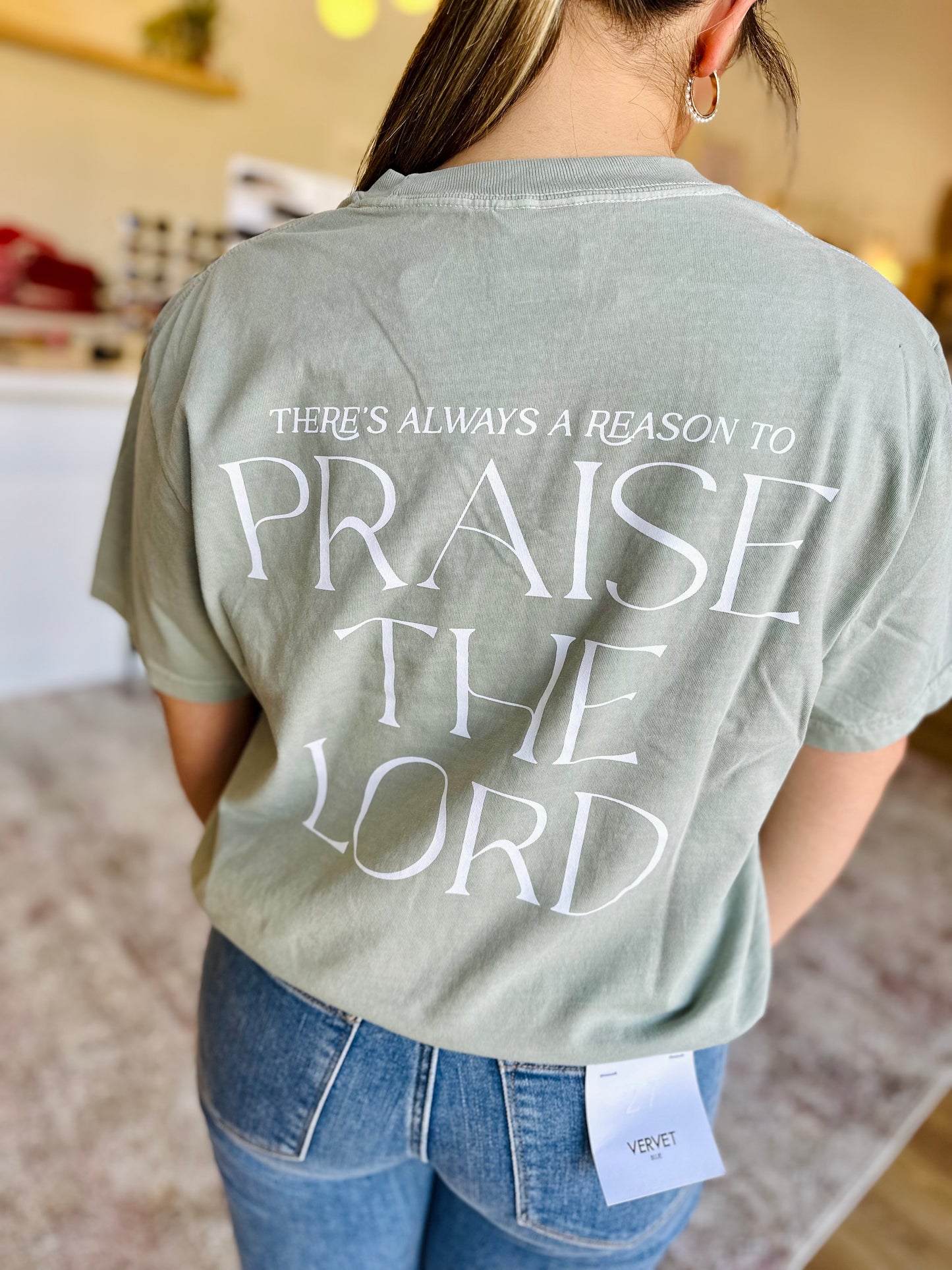 Always a Reason to Praise the Lord Tee