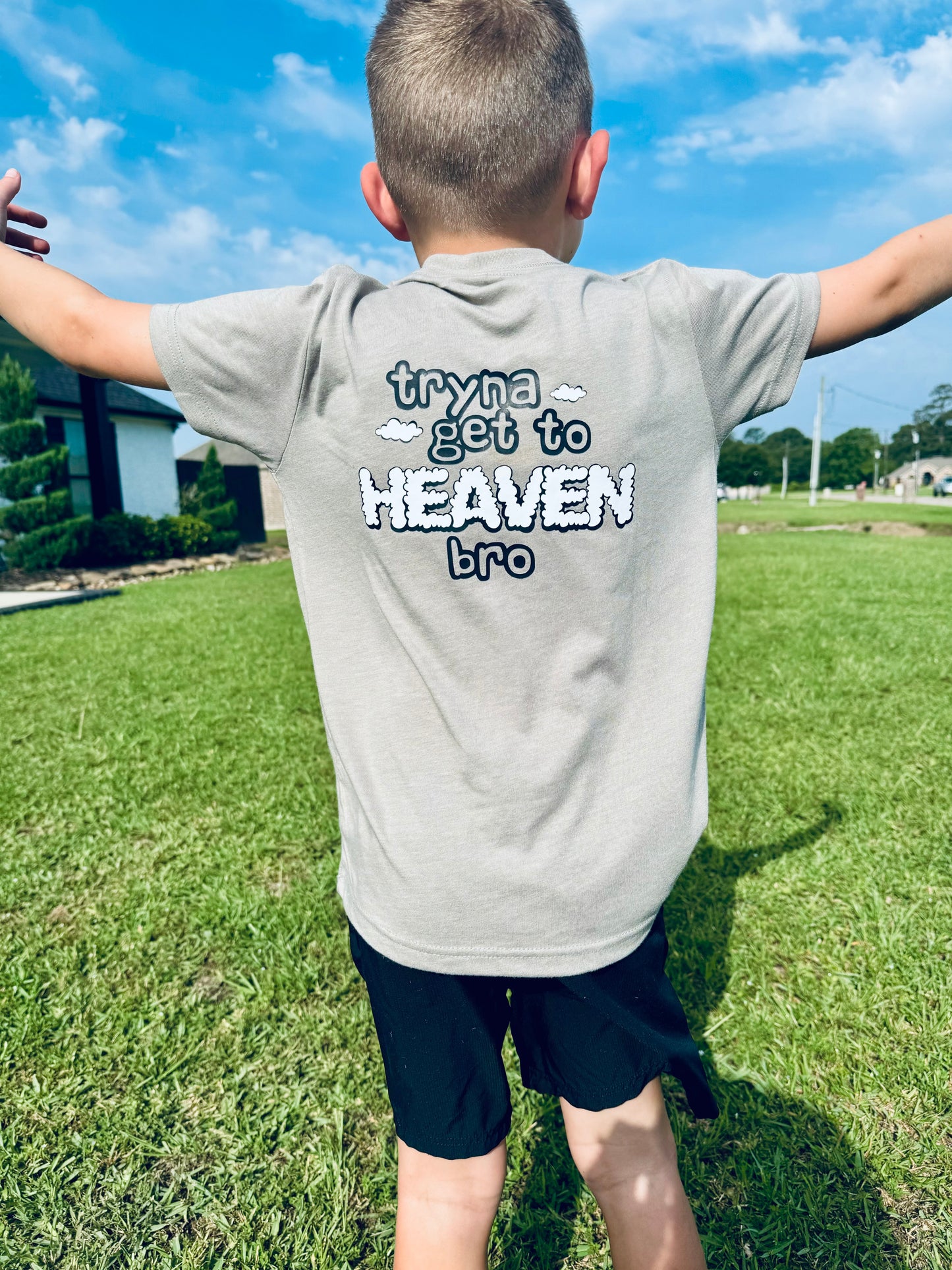 Tryna Get to Heaven Youth Tee