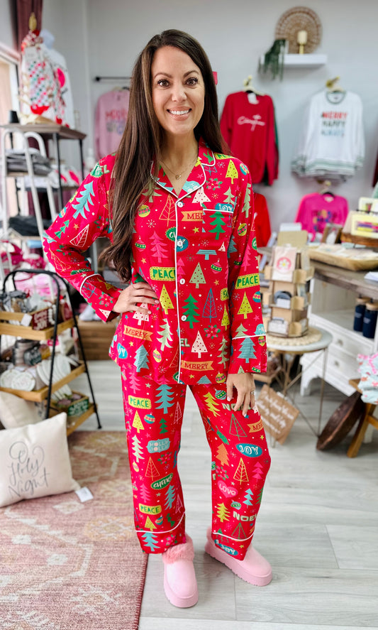 Christmas Tree Pajamas