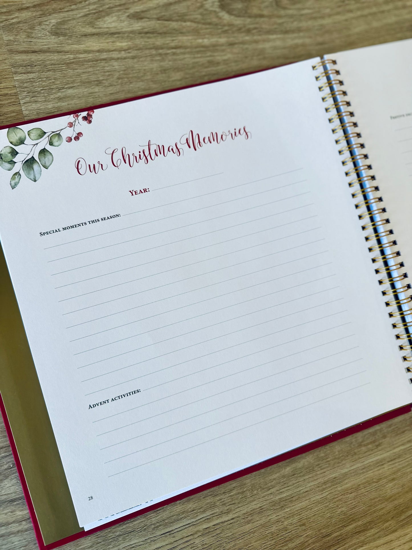 Our Christmas - Memory Book