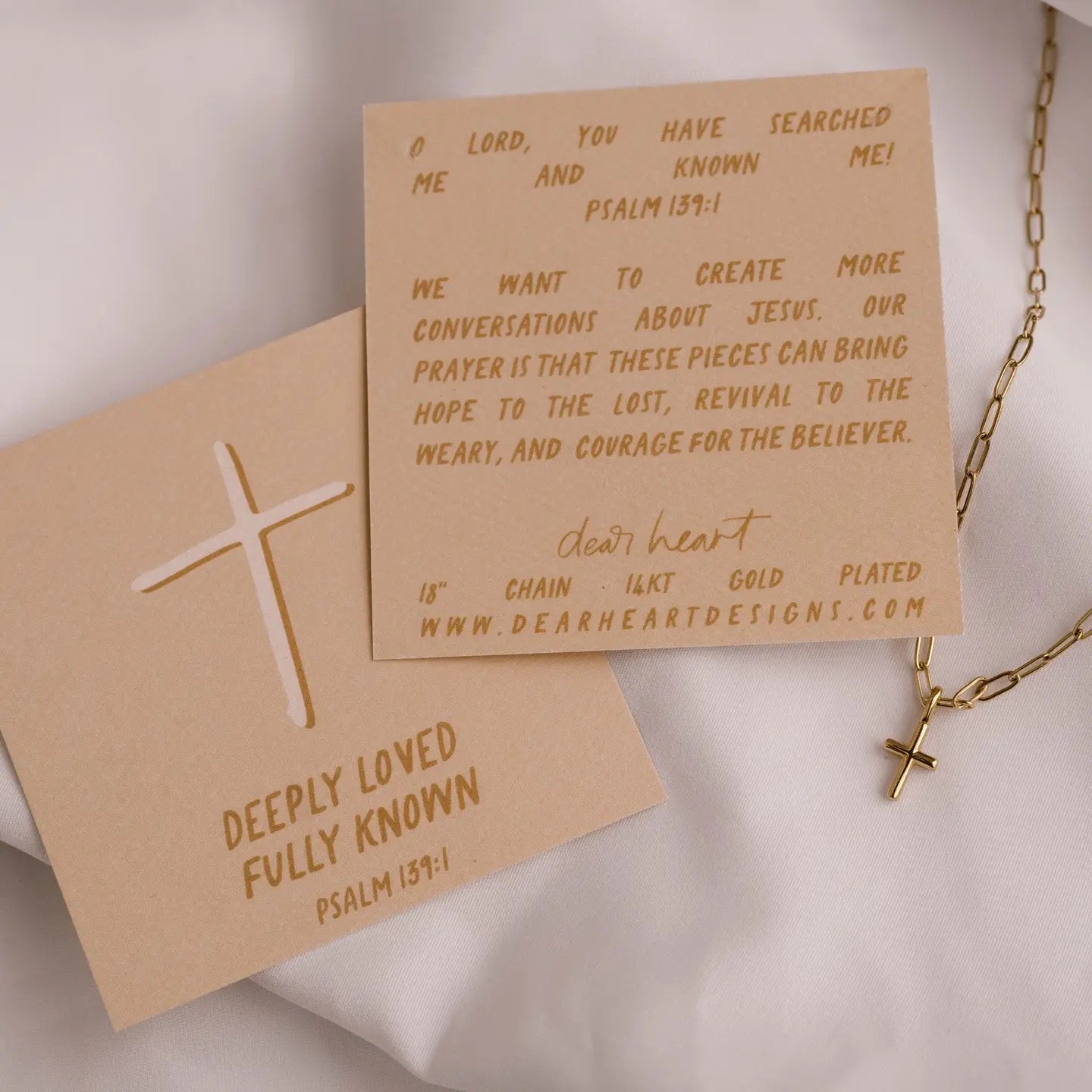 Deeply Loved Fully Known Charm Necklace