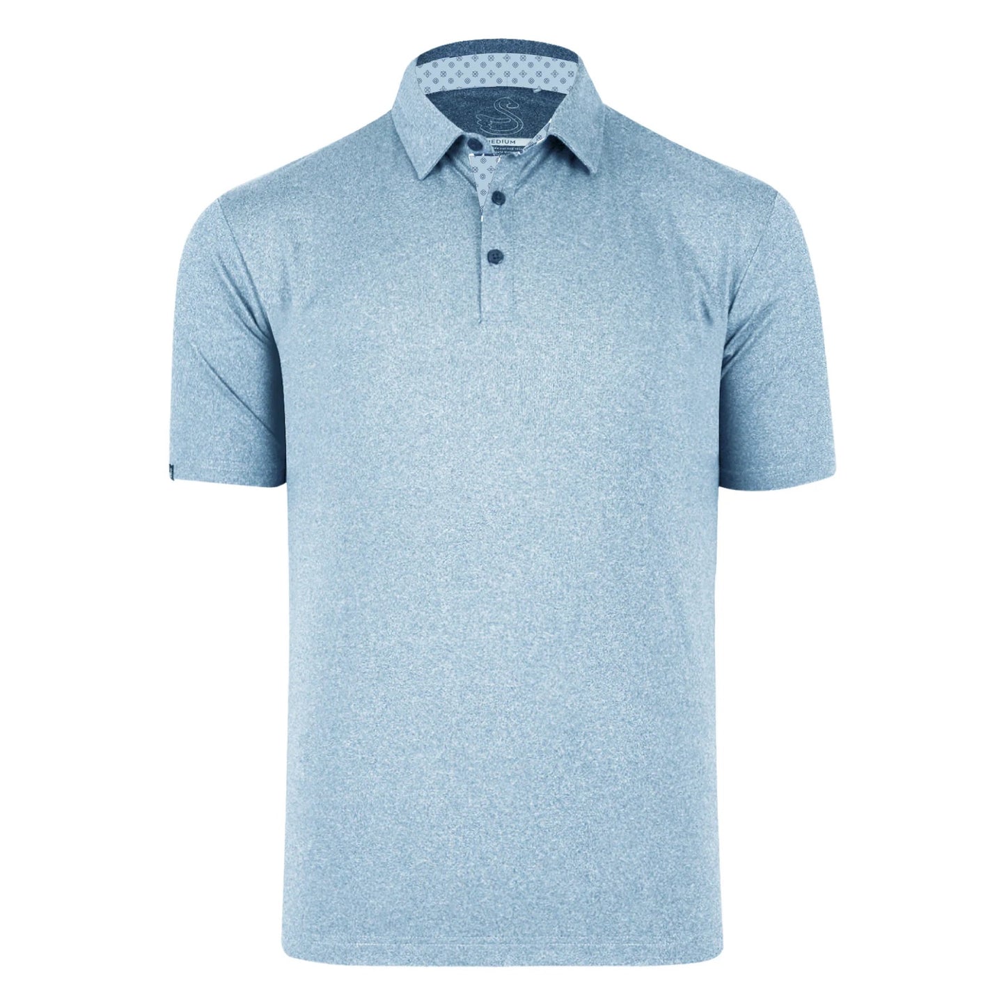 Swannies James H Polo sky/heather