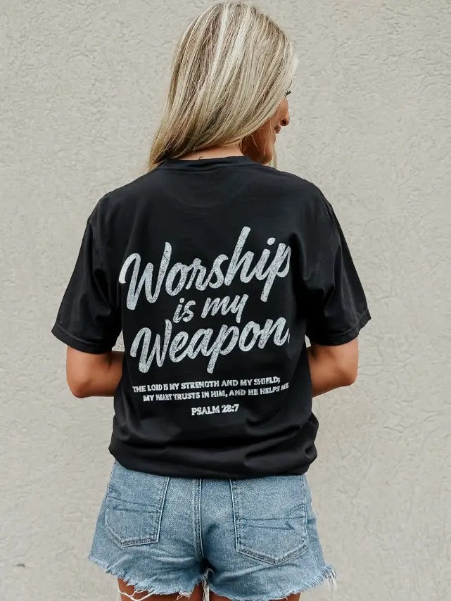 Worship Is My Weapon Tee