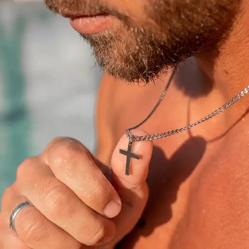 Stainless Steel Cross Necklace
