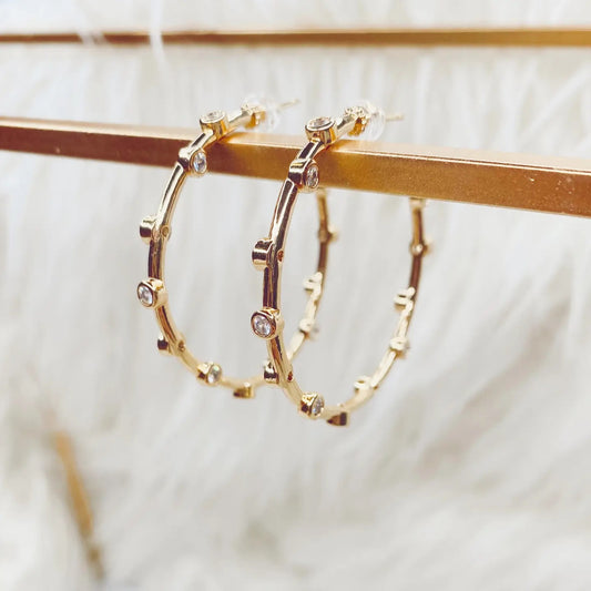 Reagan Gold Hoops