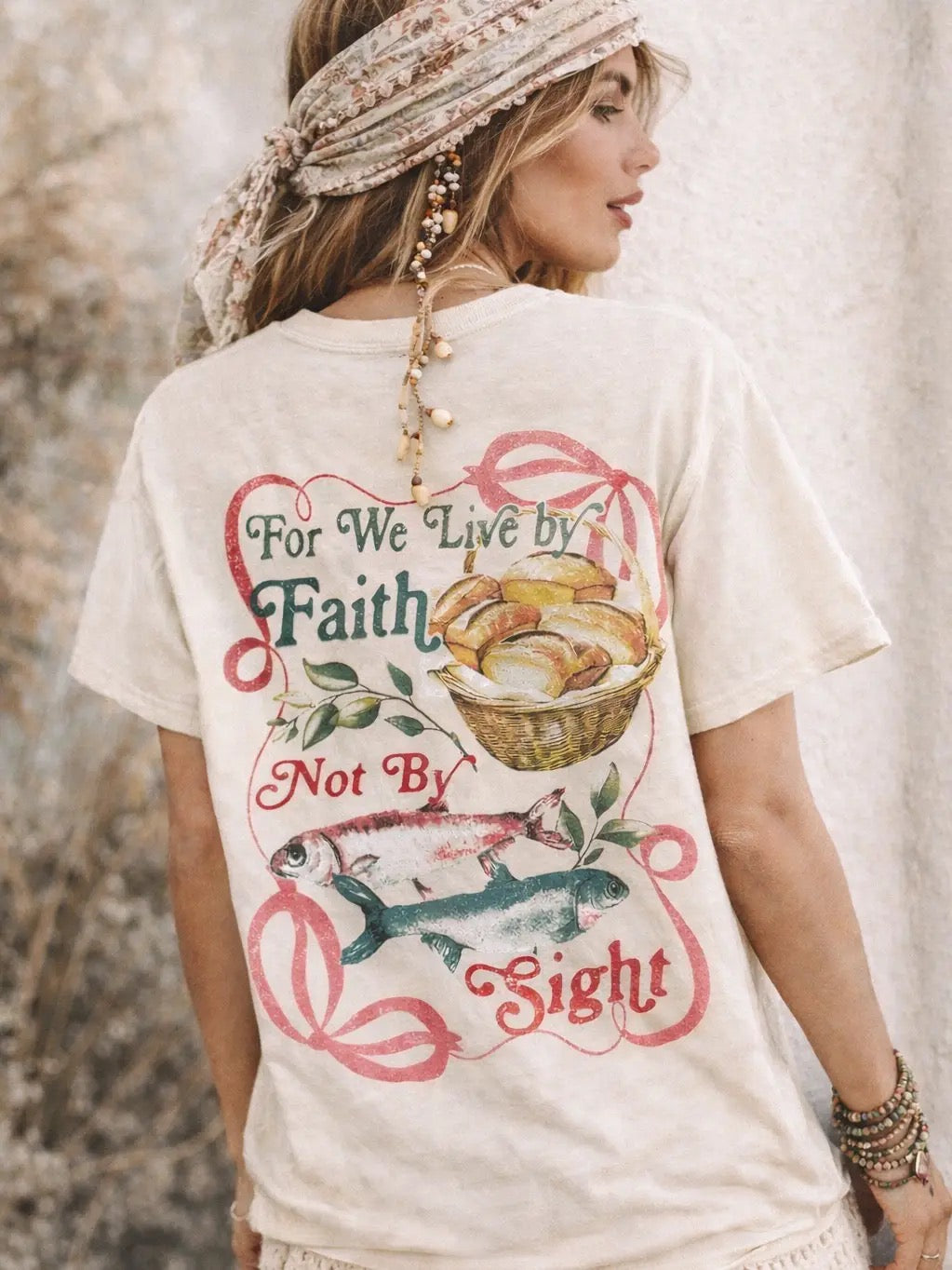 Live By Faith Graphic Tee