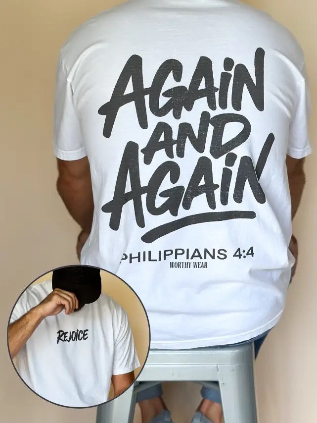 Rejoice Again & Again Tee