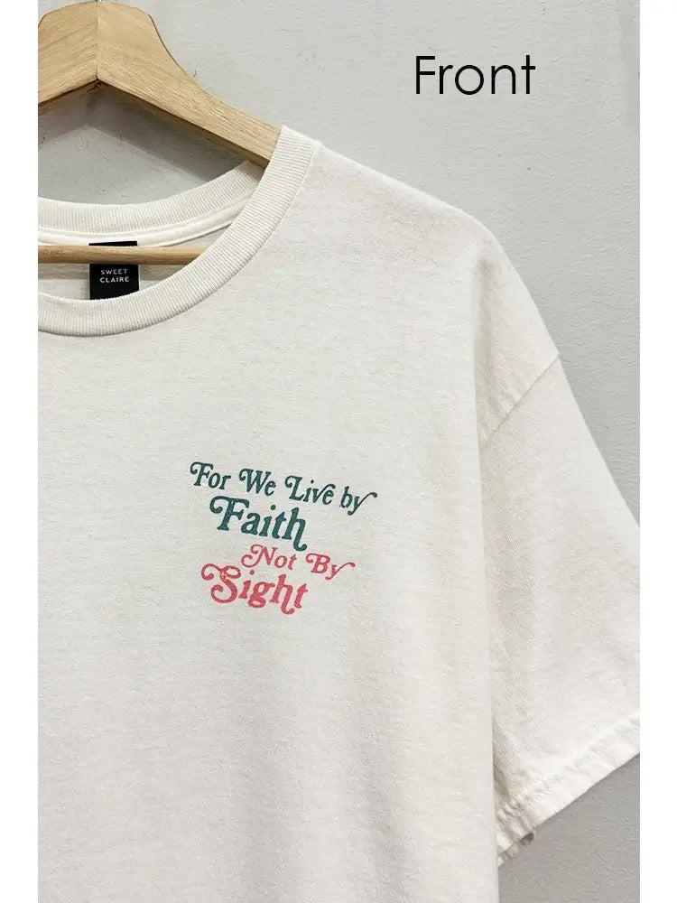 Live By Faith Graphic Tee