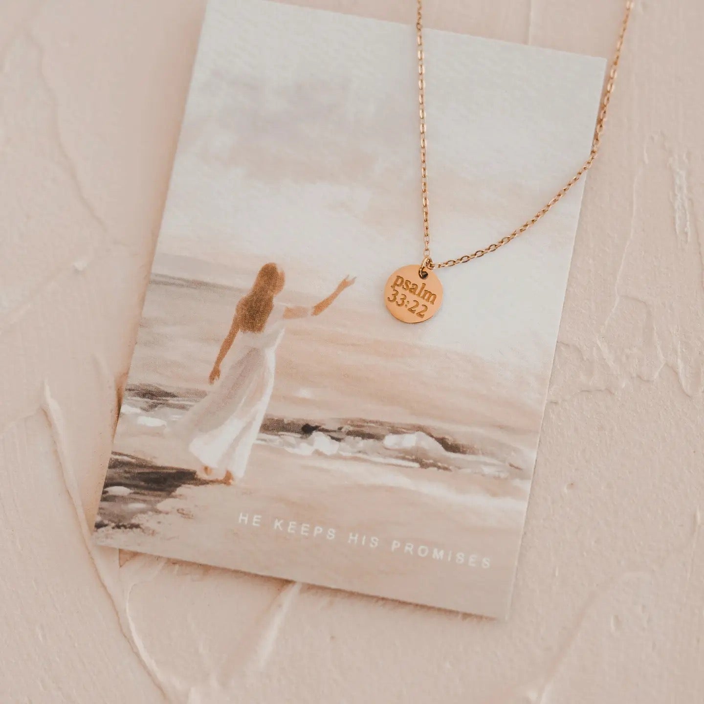 Hope Disc Necklace