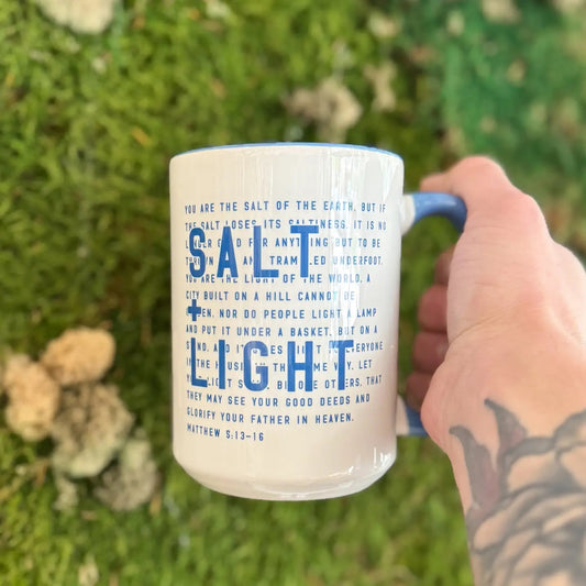 Salt & Light Bible Verse Mug
