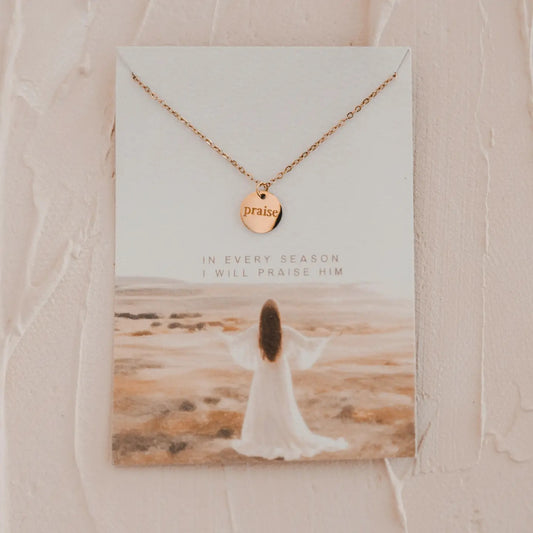 Praise Disc Necklace