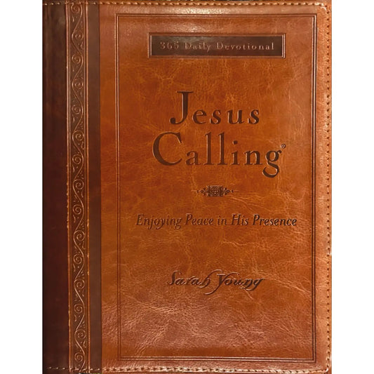 Jesus Calling Large Deluxe Edition-365 Daily Devotional